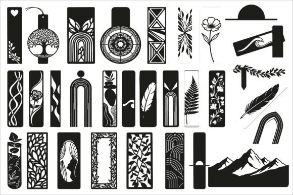 Download Creative Bookmark Laser Cut Bundle - Creative Collection