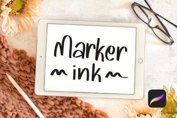 Download Marker Ink Brush for Procreate - Brush Collection