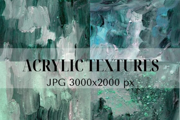 Download Green Acrylic Textures Bundle - Green Collection