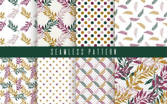 Download Nature Plant Pattern Set - Nature Collection